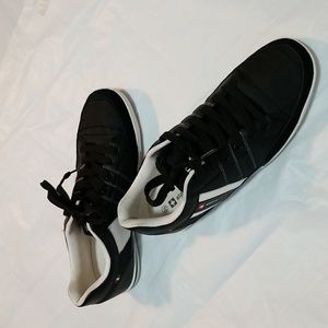 Alpine Swiss Stefan Suede  Trim Sneakers